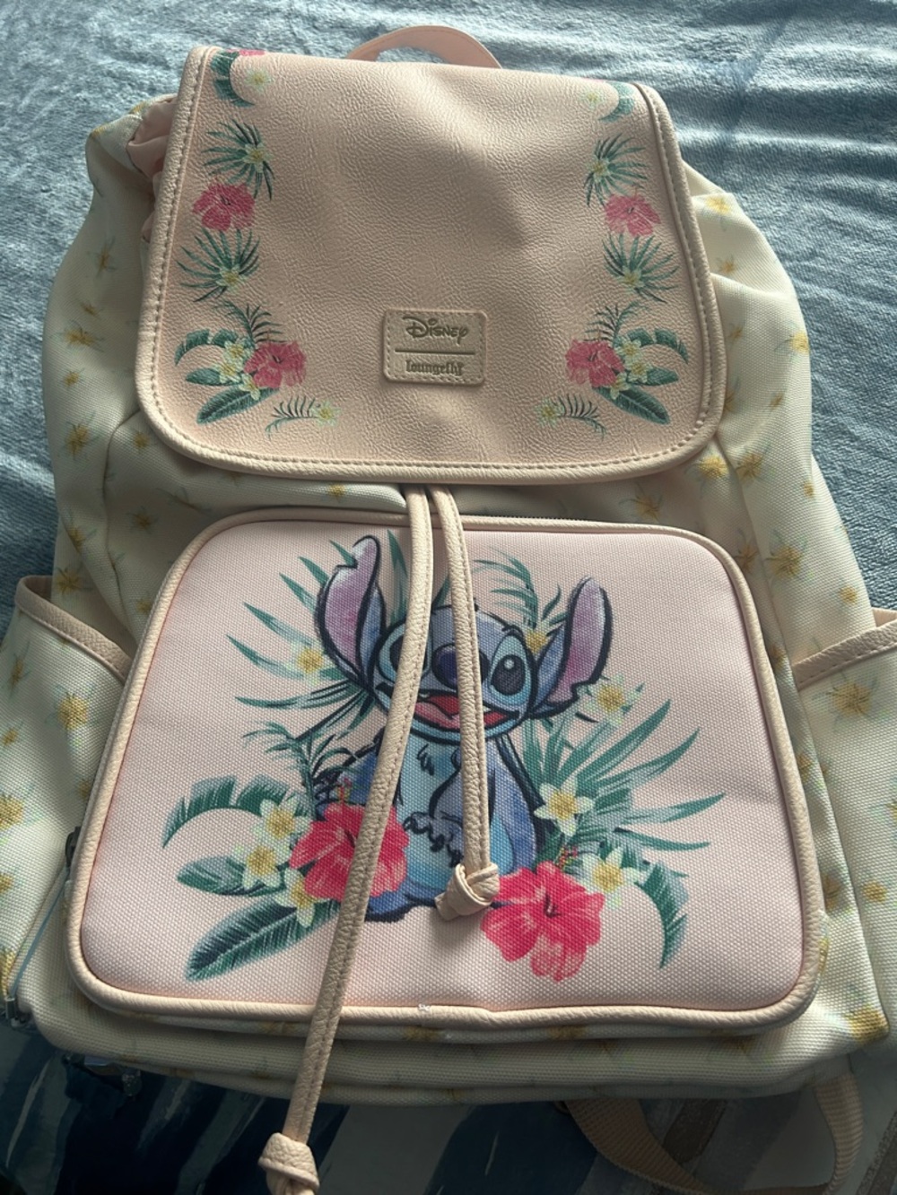 Stitch Loungefly Disney full size backpack NEW